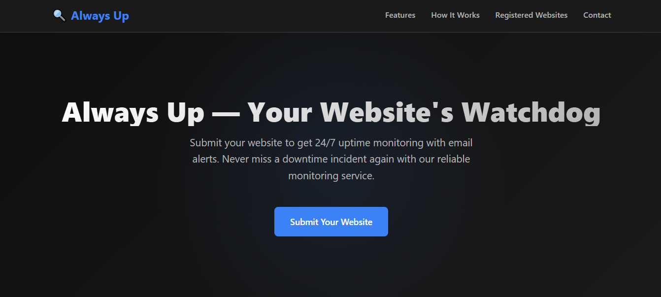 AlwaysUp Monitoring Tool